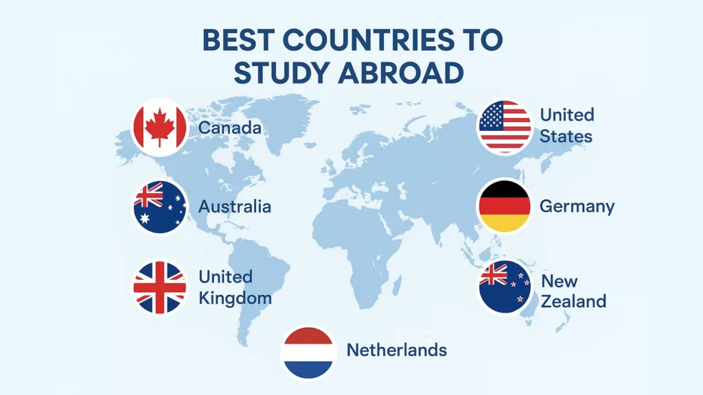 Study abroad destinations for Bangladeshi students